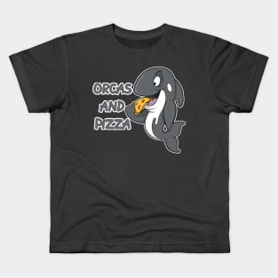 orcas and pizza Kids T-Shirt